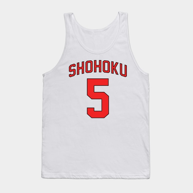 Shohoku - Kiminobu Kogure Jersey Tank Top by KimKim